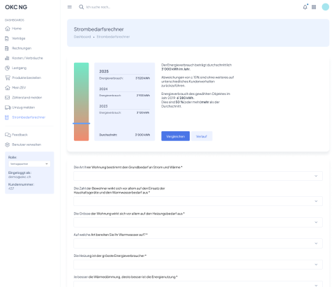 Strombedarfsrechner OKC next generation