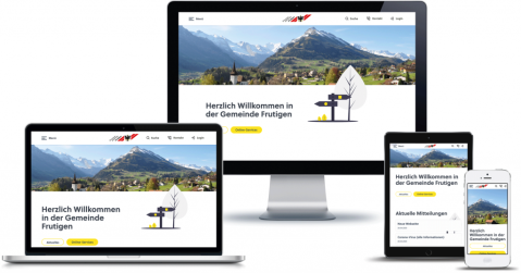 Gemeinde Frutigen (ca. 7'000 Einwohner)