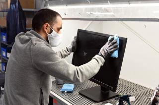 Monitorreinigung Quelle: EPD