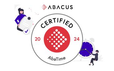 Talus erhält die AbaTime Zertifizierung