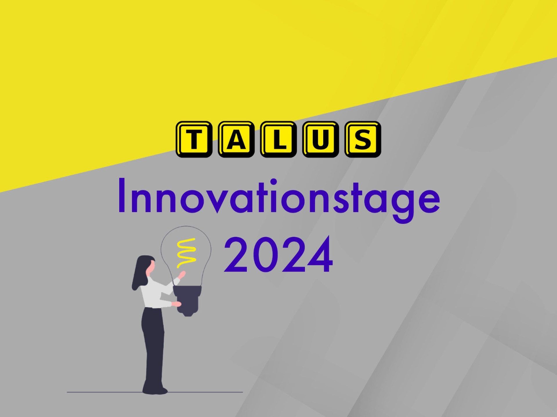 Talus Innovationstage 2024: jetzt anmelden