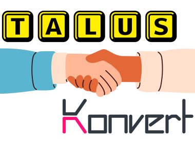 Zusammen­arbeit im Bereich Web­lösungen zwischen Talus und Konvert