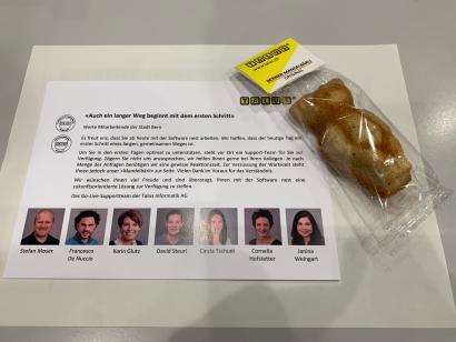 Auch ein langer Weg beginnt mit dem ersten Schritt...