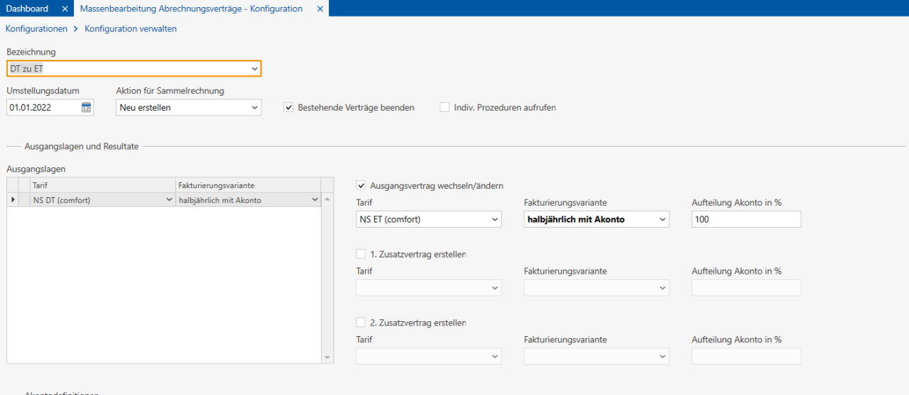 innosolvenergy Modul Massenbearbeitung Abrechnungsverträge