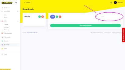 TOK Suche Downloadbereich