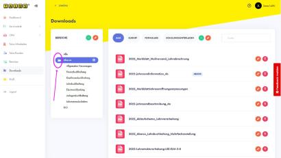 TOK Unterordner Downloadbereich