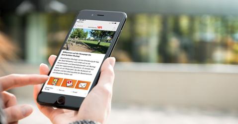 Das Gemeinde-App mit dem Modul «Quartierleben»