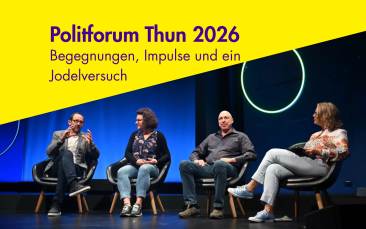 Talus am Politforum Thun: Begegnungen, Impulse und ein Jodelversuch