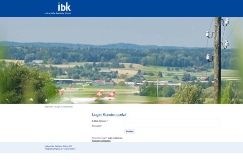 Das Online-Kundencenter der IB Kloten