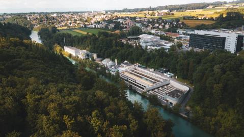 Luftaufnahme ARA Worbenthal